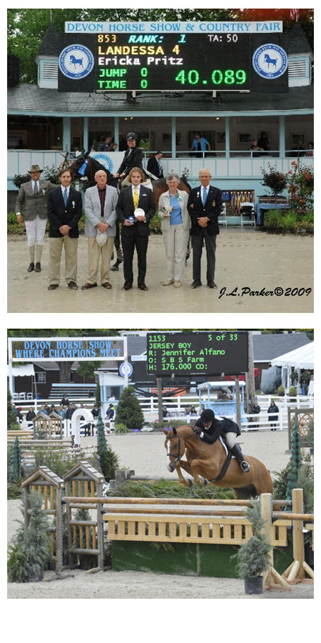 Ryegate's Mobile Scoreboard at Devon and Upperville Colt & Horse Show